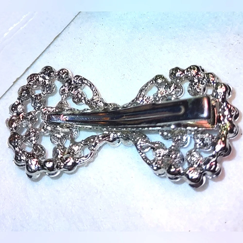 Crystal Bow Hair Clip